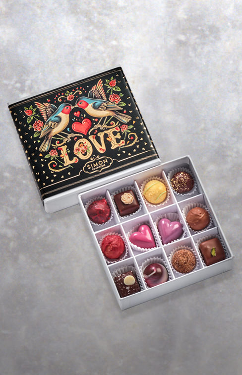 Tattoo Love-Tauben mit Alkohol