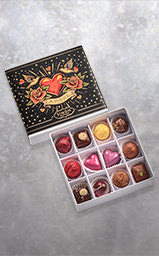 Tattoo Amore-Herz mit Alkohol