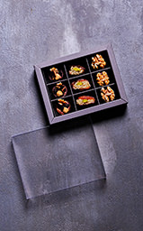 Vegane Pralinenschachtel 9er